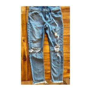 Lucky brand womens ripped jeans